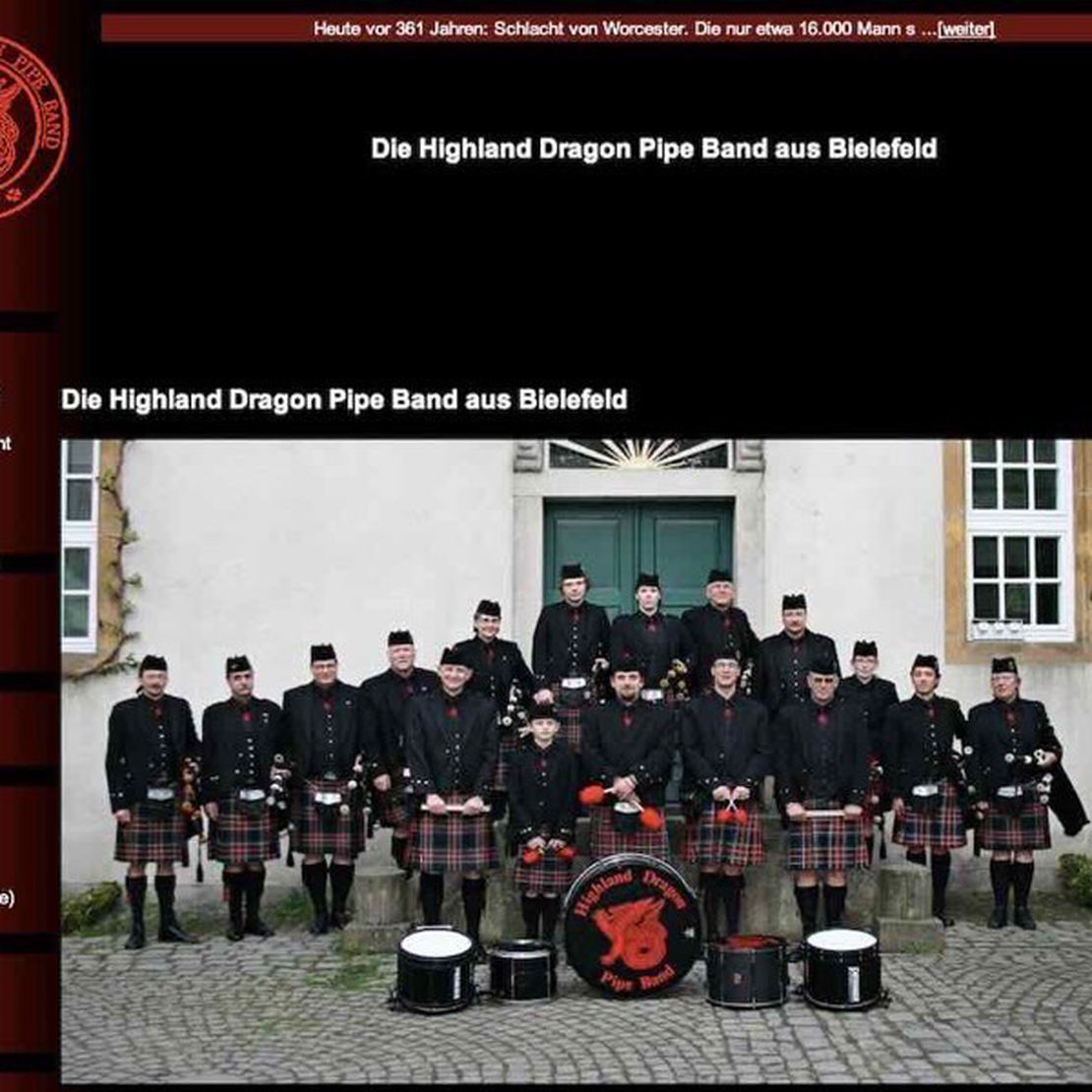 highland dragon pipeband